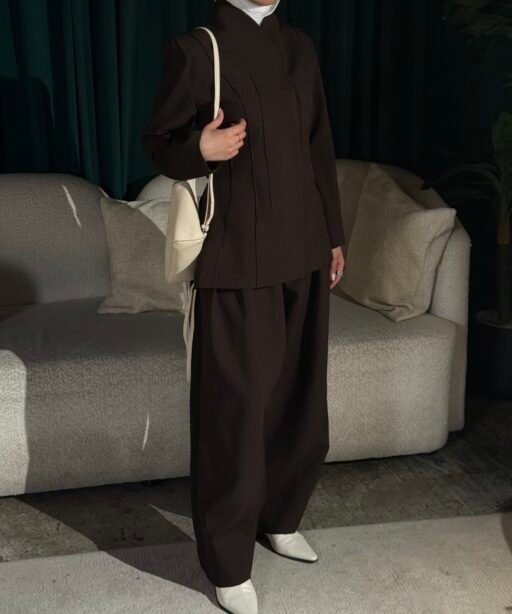 Blazer+ballon pants set