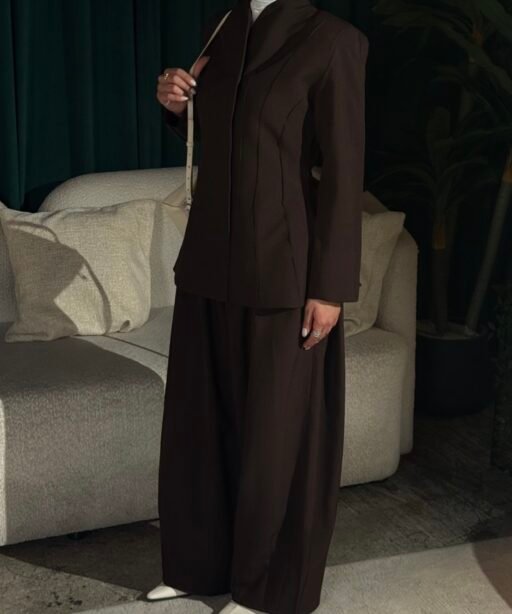 Alternative view of Blazer+ballon pants set